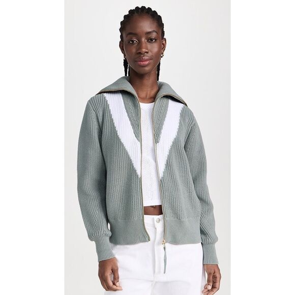 Varley Ada Knit Zip-Through Jacket - Picture 1 of 7